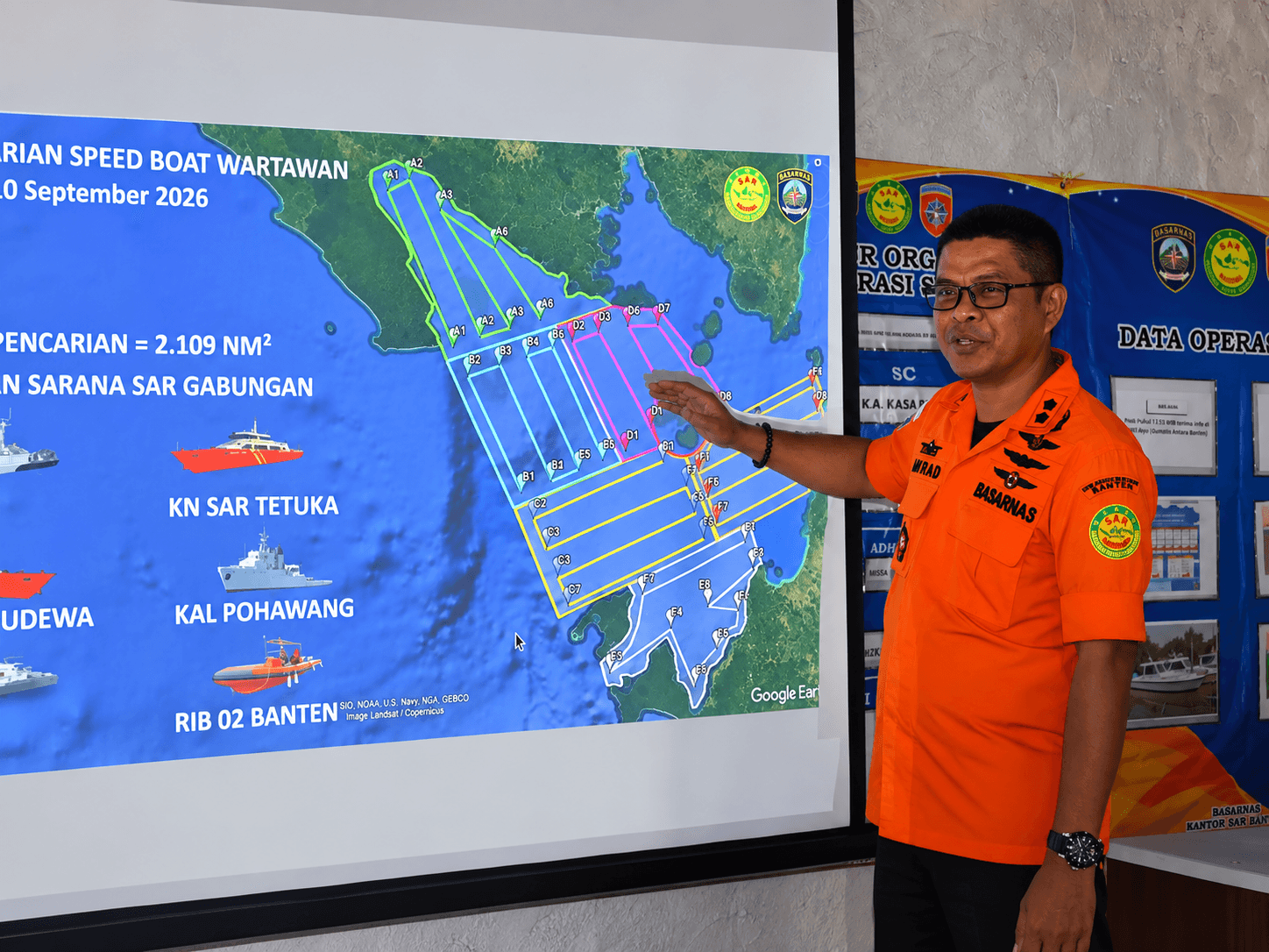 Memasuki Hari Ketiga, Tim SAR Gabungan Perluas Jangkauan Pencarian Speed Boat yang Hilang Kontak di Selat Sunda