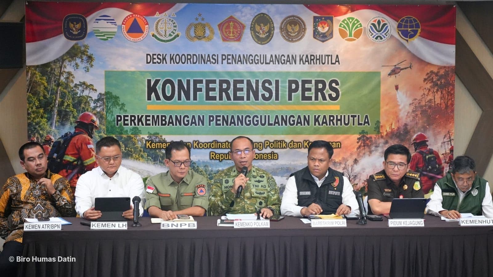 Pemerintah Perkuat Penegakan Hukum Karhutla, 196 Orang Jadi Tersangka